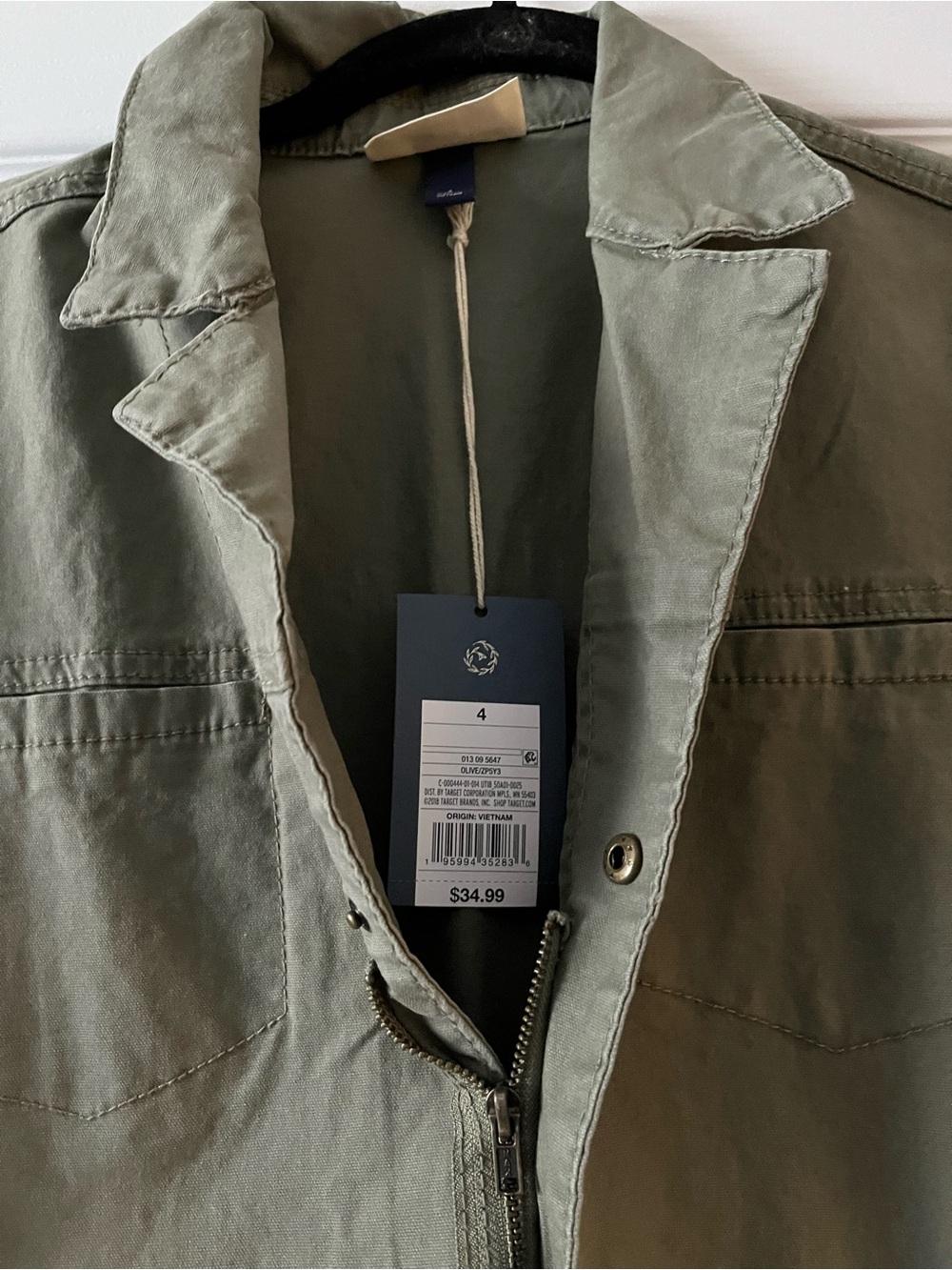 Universal Thread Green Field Jacket jump suit with Tags